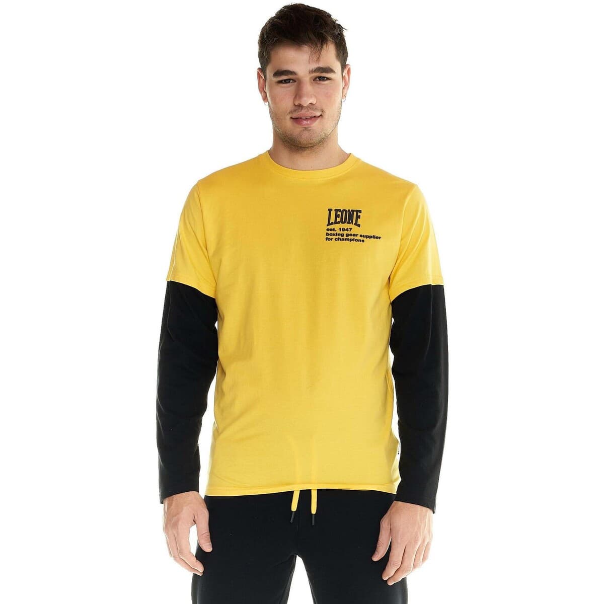 Men's T-Shirts Leone 1947 Yellow