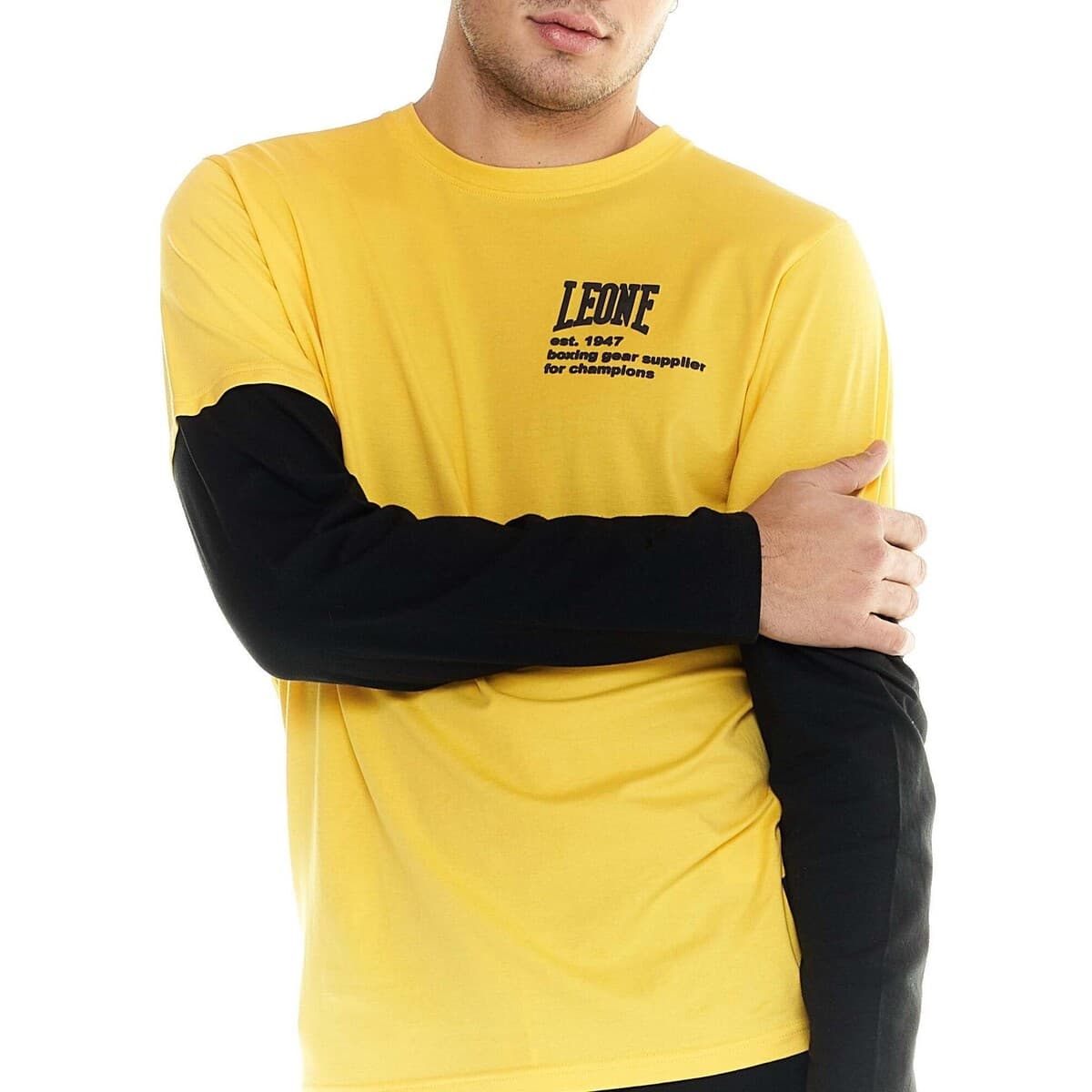 Men's T-Shirts Leone 1947 Yellow