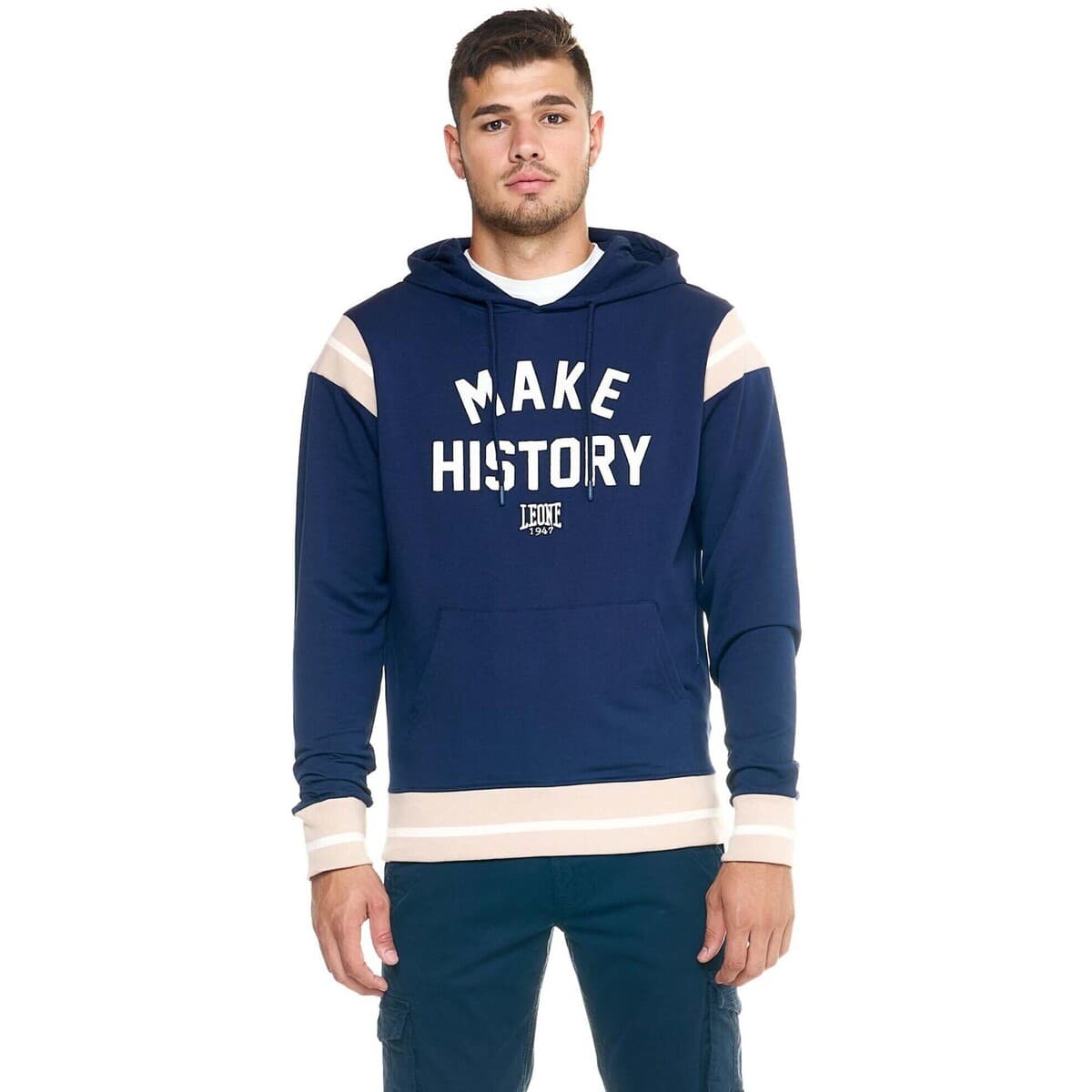 T-shirt με κουκούλα Leone 1947 Man Hoody Sweashirt Retro