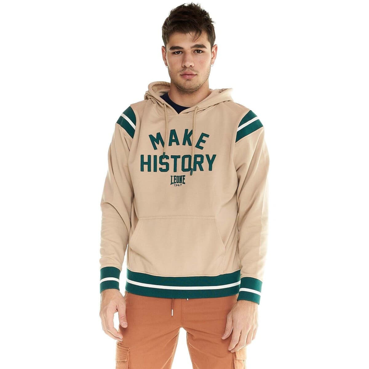 T-shirt με κουκούλα Leone 1947 Man Hoody Sweashirt Retro