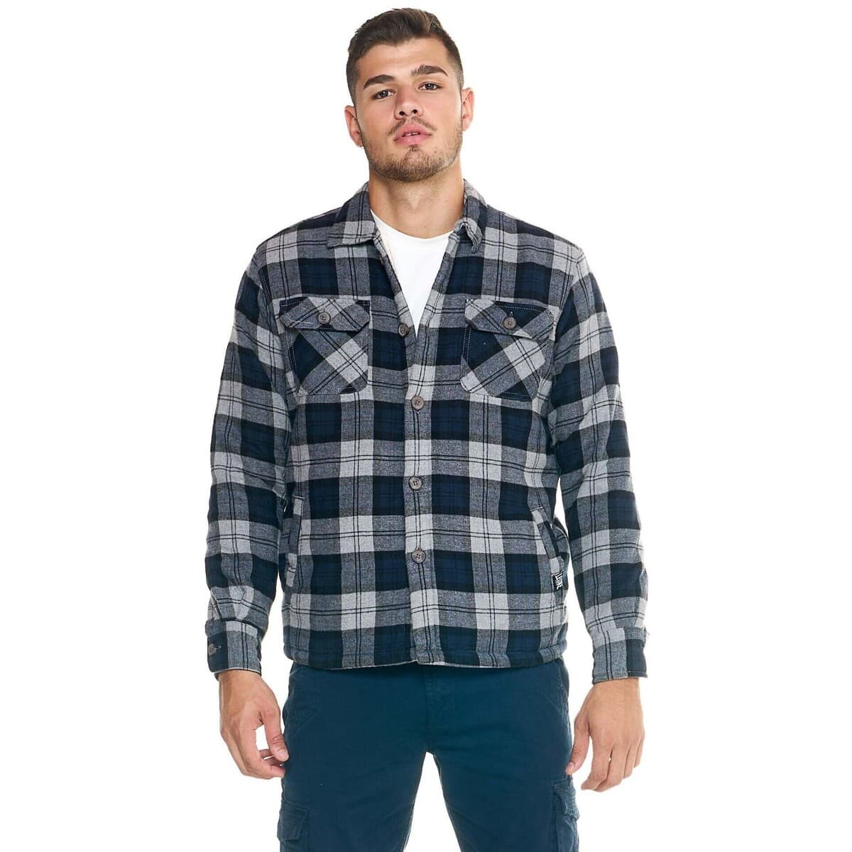 Μπλουζάκια Leone 1947 Man Shirt With Sherpa Lifestyle