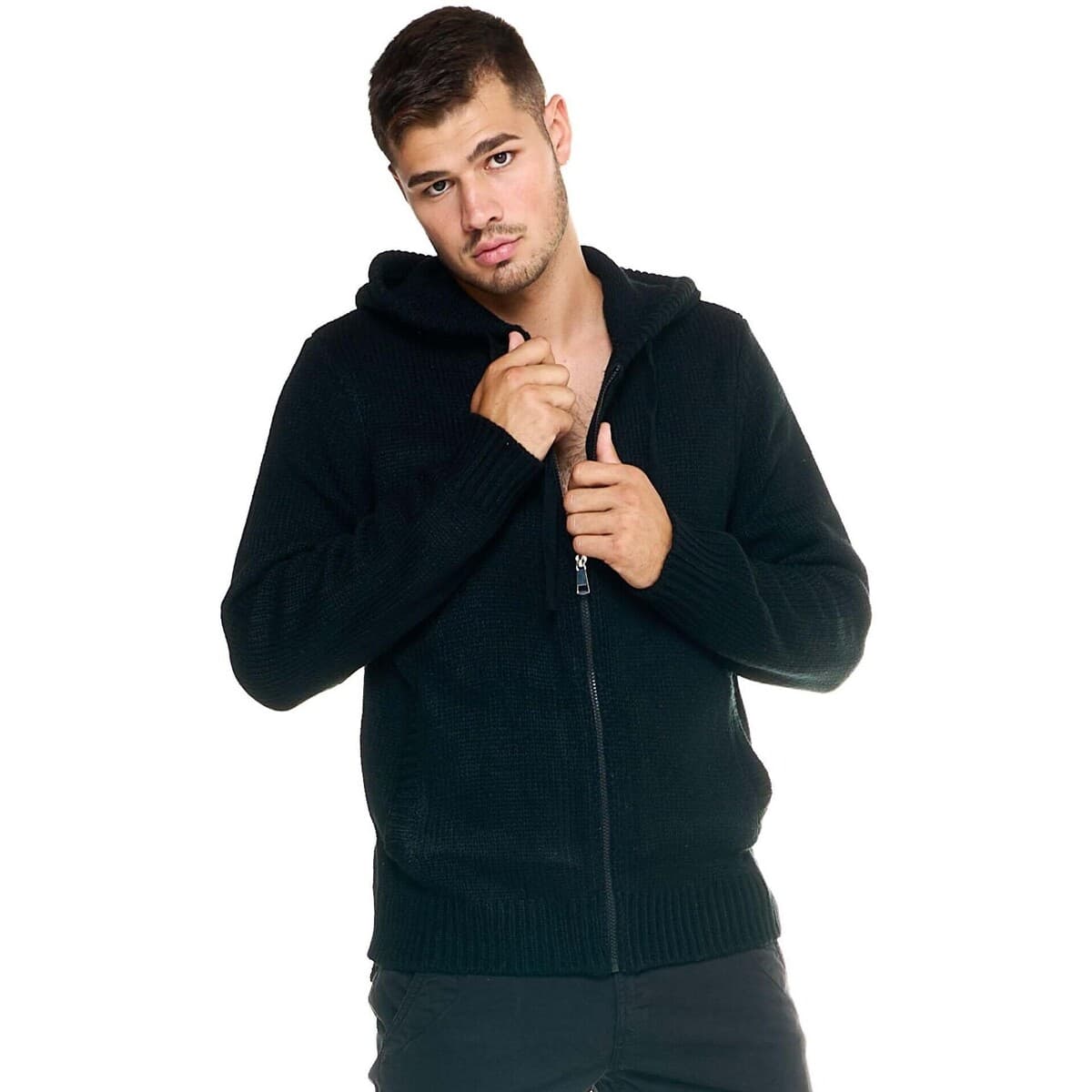 Men's Sweatshirts Leone 1947 Black