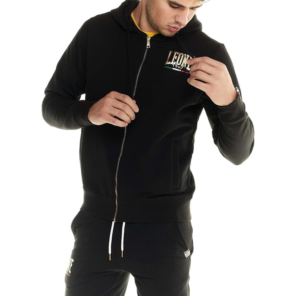 Men's Sweatshirts Leone 1947 Black