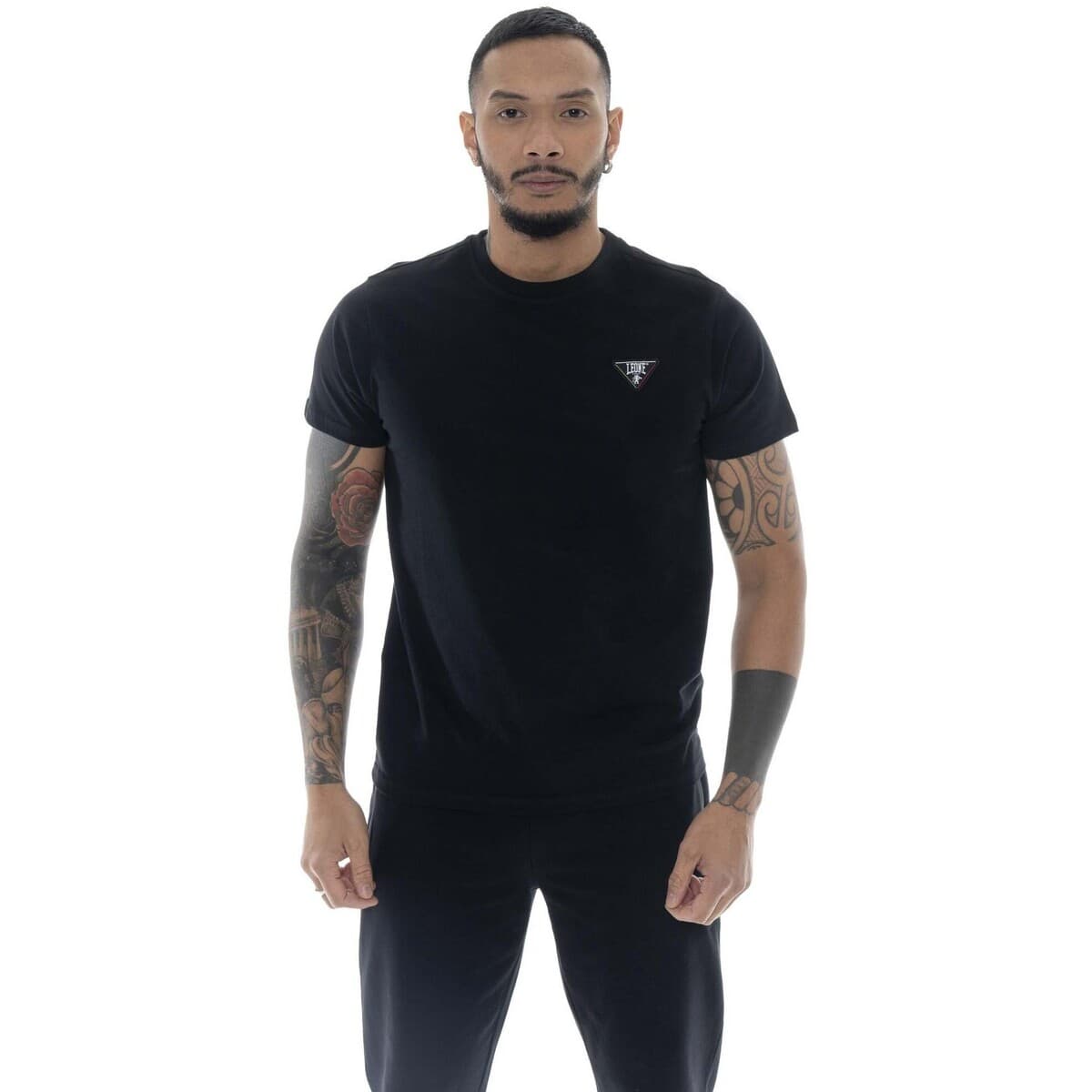 T-shirt με κοντά μανίκια Leone 1947 Man T-Shirt Short Sleeves Patch