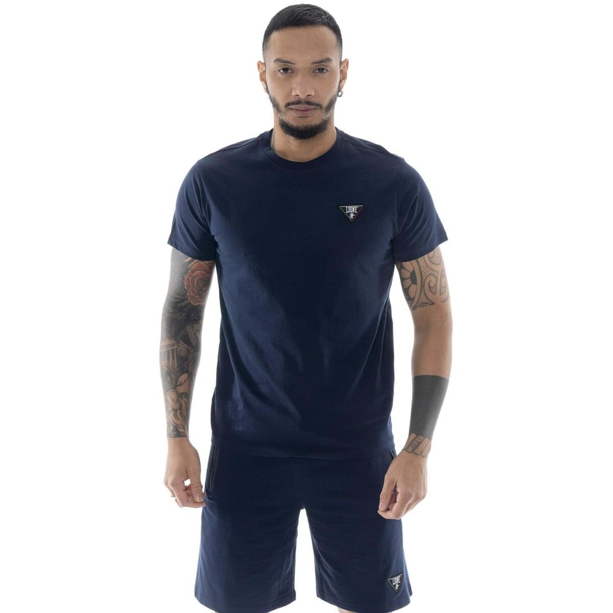 T-shirt με κοντά μανίκια Leone 1947 Man T-Shirt Short Sleeves Patch