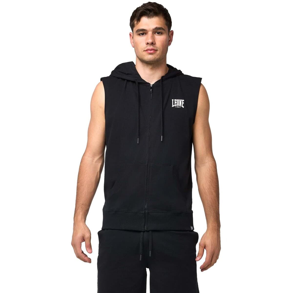 T-shirt με κουκούλα Leone 1947 Man Hoody Sleeveless Hj