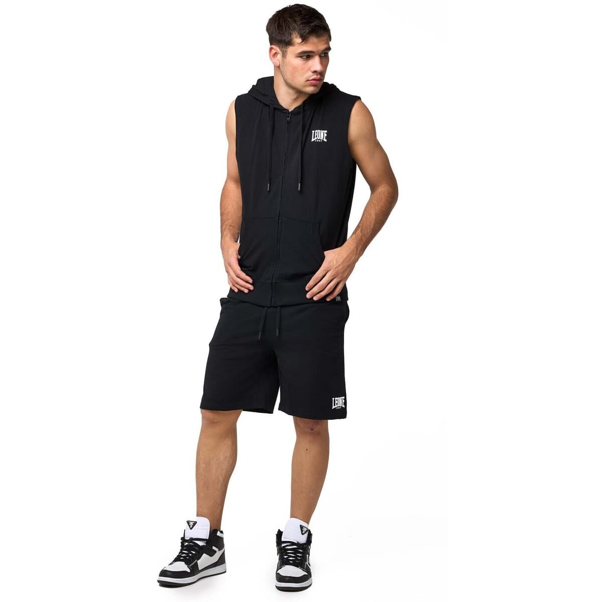 Men's Sweatshirts Leone 1947 Black