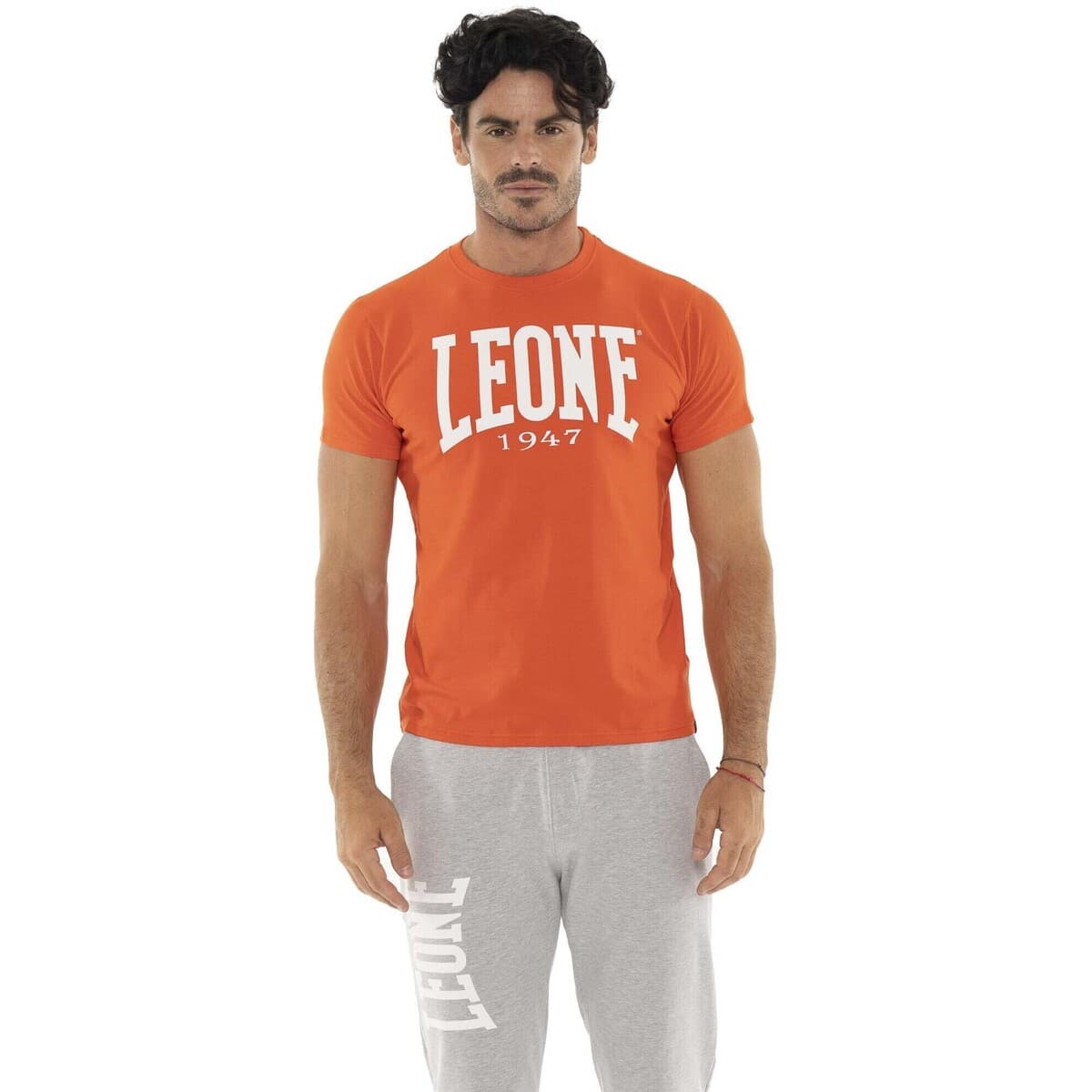 T-shirt με κοντά μανίκια Leone 1947 Man T-Shirt Short Sleeves Big Logo