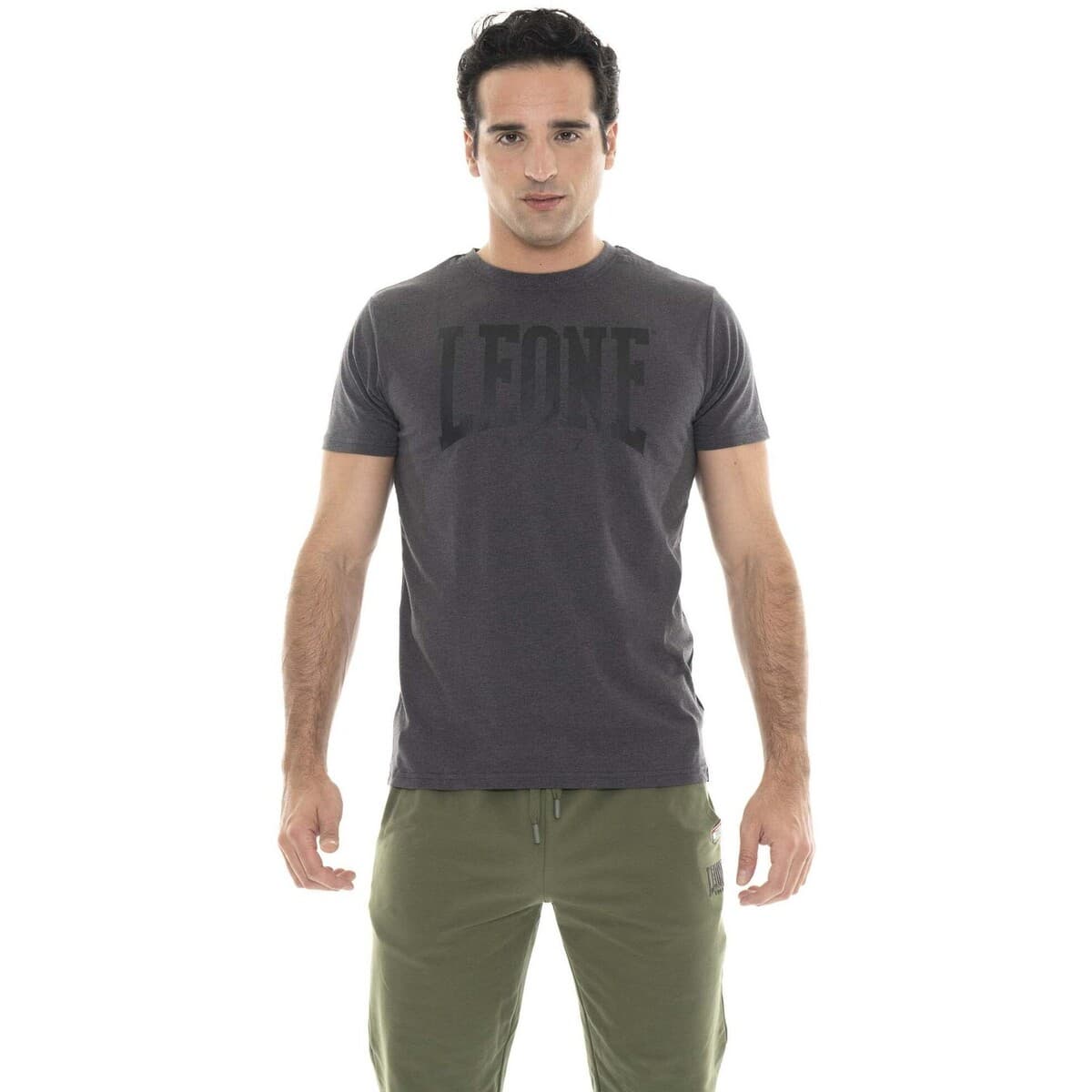 T-shirt με κοντά μανίκια Leone 1947 Man T-Shirt Short Sleeves Big Logo