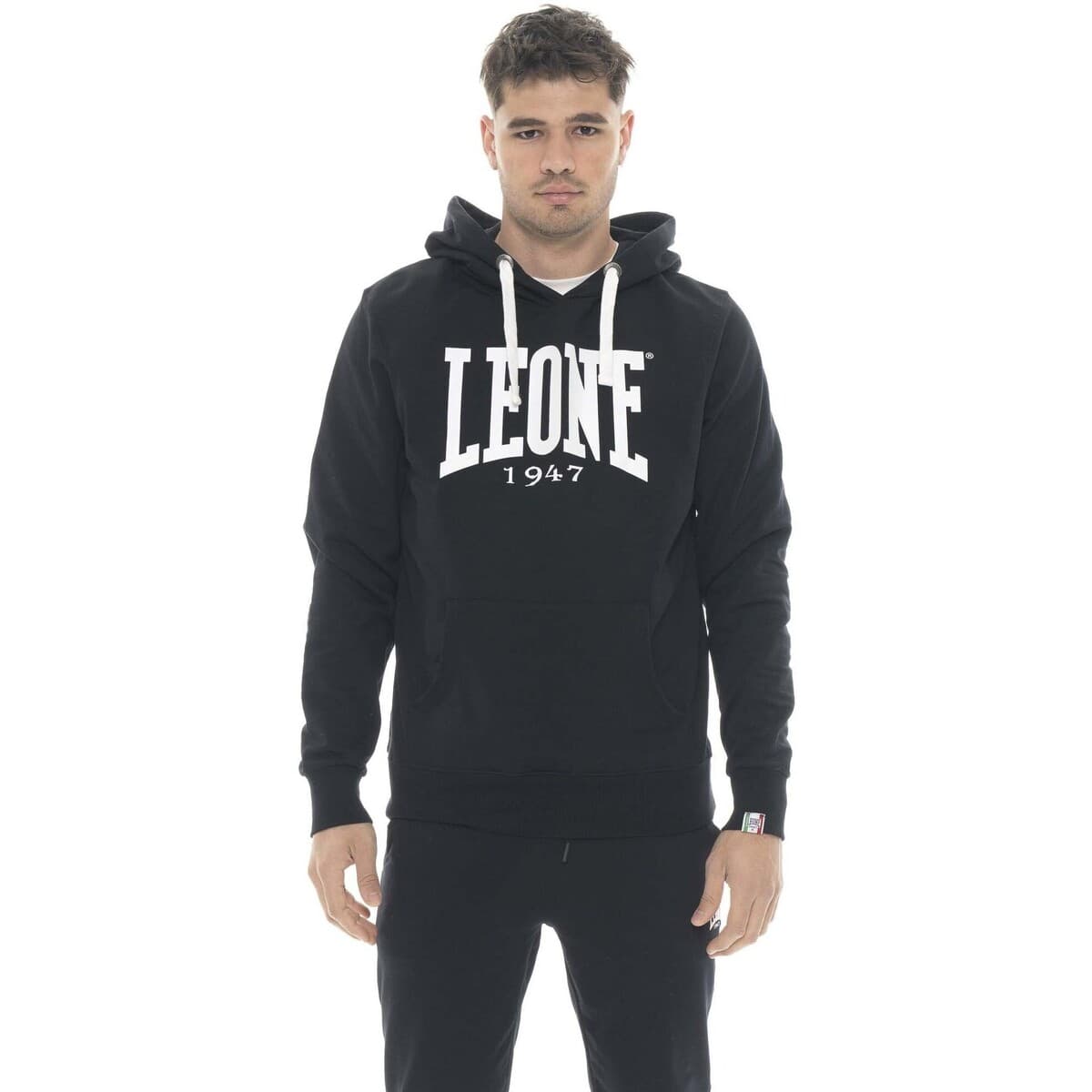 T-shirt με κουκούλα Leone 1947 Man Hoody Big Logo