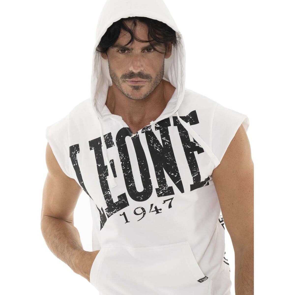 Men's Sweatshirts Leone 1947 White