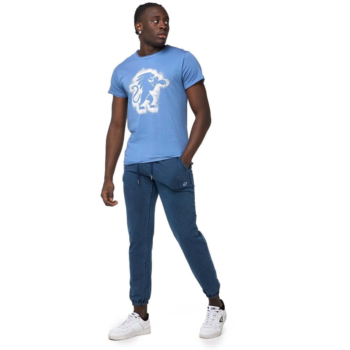 Men's T-Shirts Leone 1947 Blue