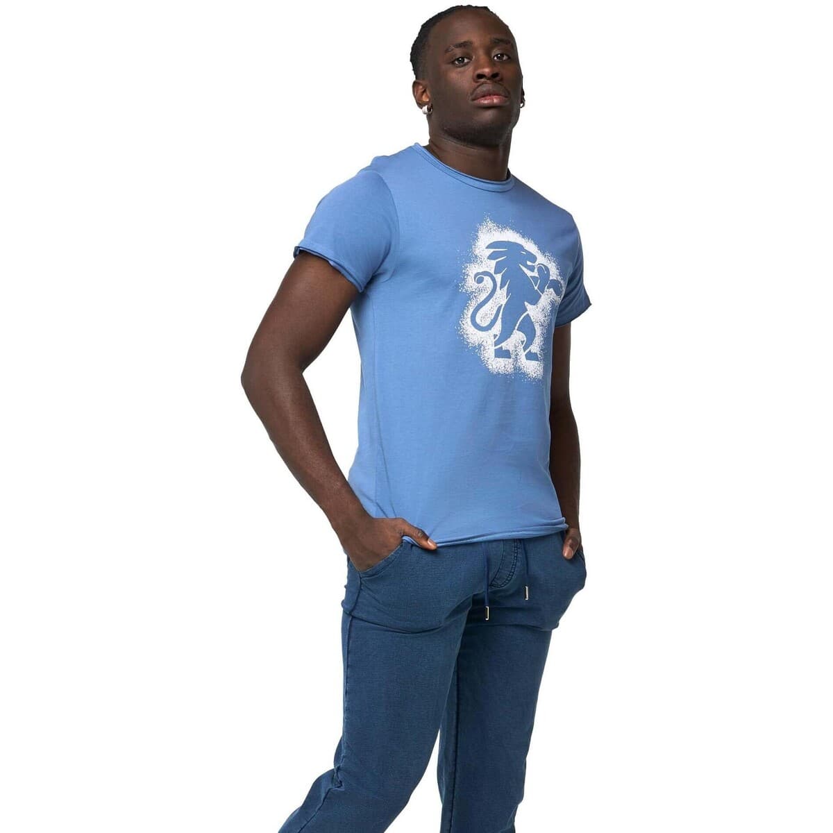 Men's T-Shirts Leone 1947 Blue