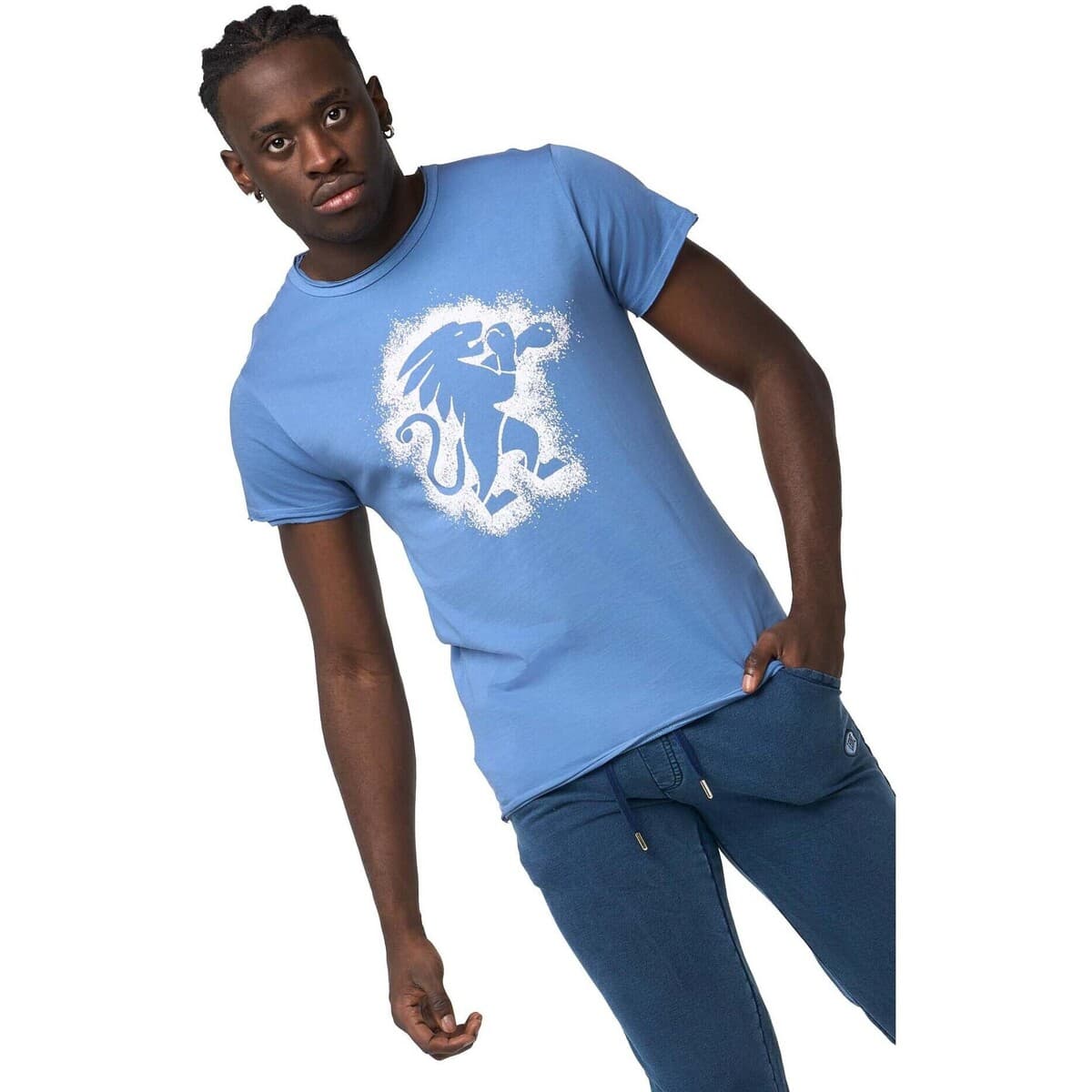 Men's T-Shirts Leone 1947 Blue