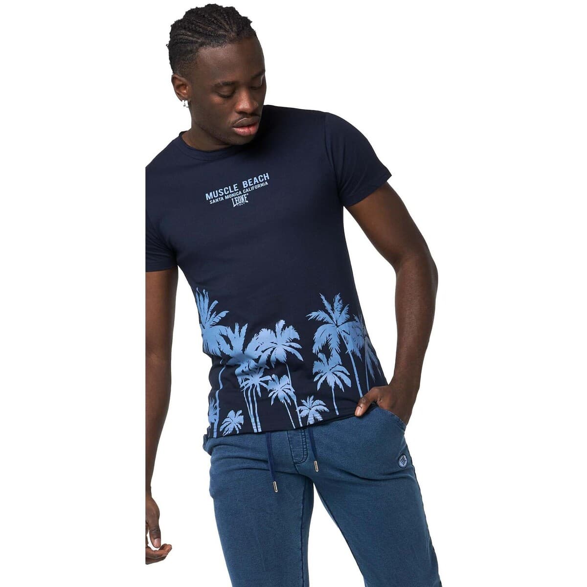 Men's T-Shirts Leone 1947 Blue