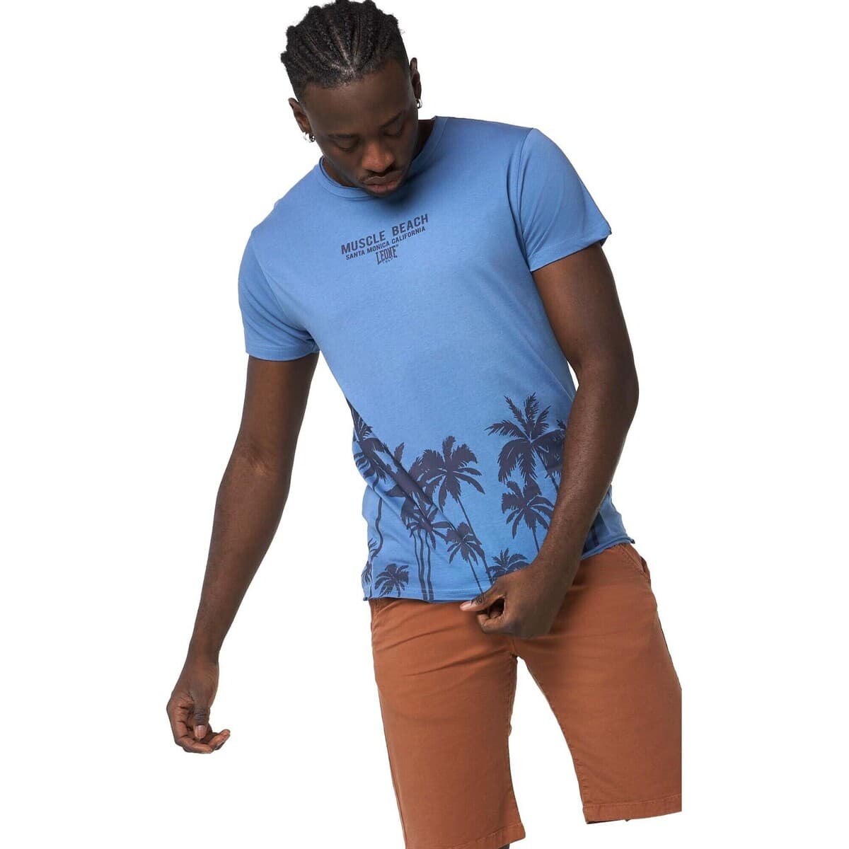 Men's T-Shirts Leone 1947 Blue