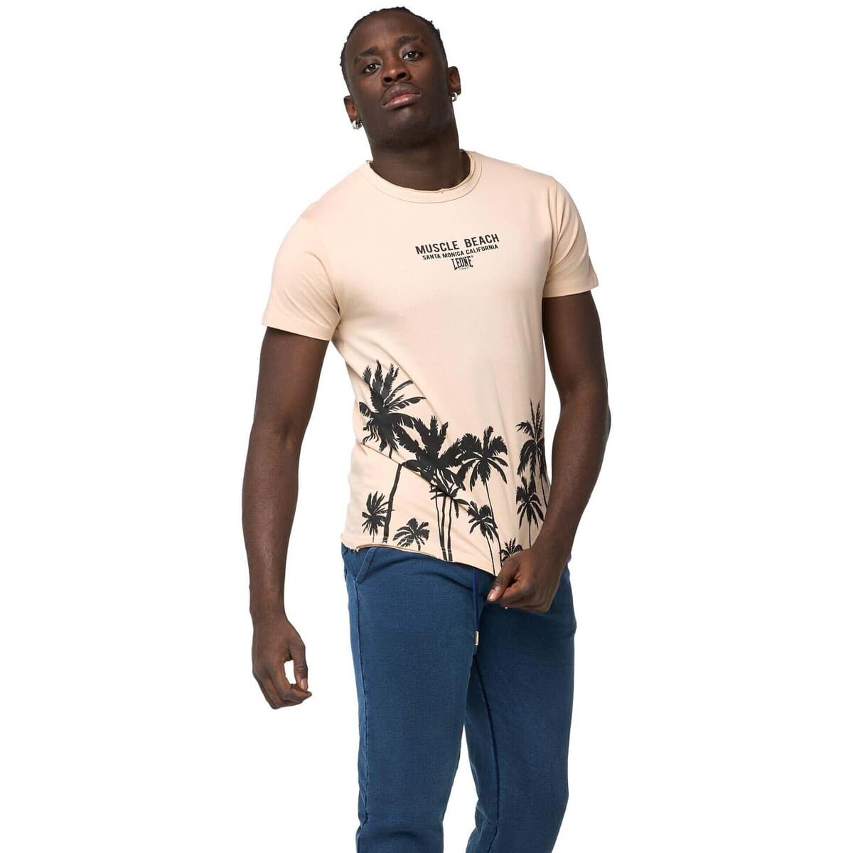 Men's T-Shirts Leone 1947 Yellow