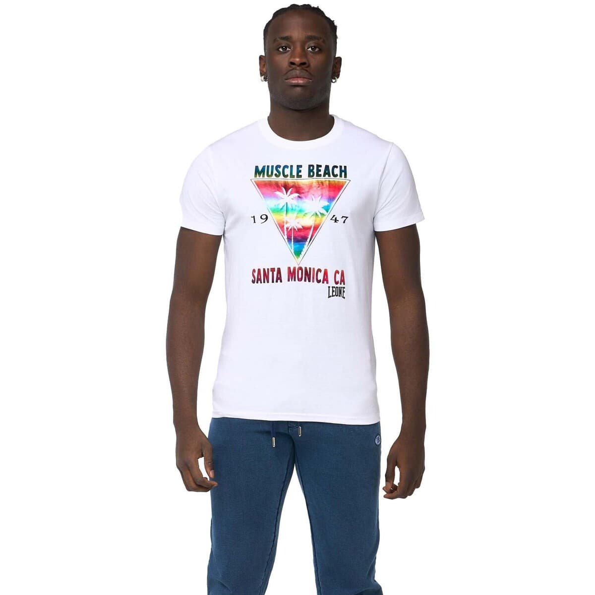 Men's T-Shirts Leone 1947 White