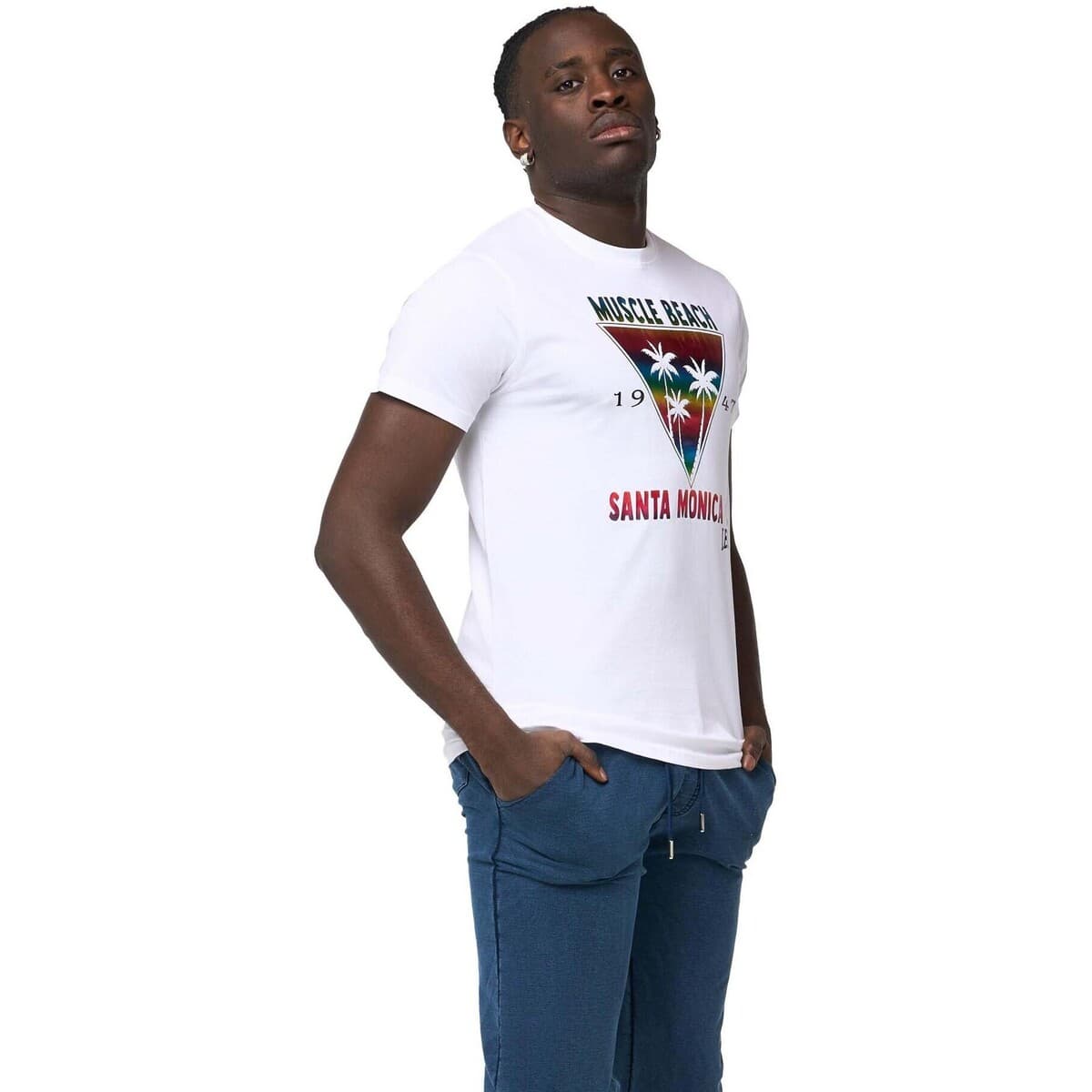 Men's T-Shirts Leone 1947 White