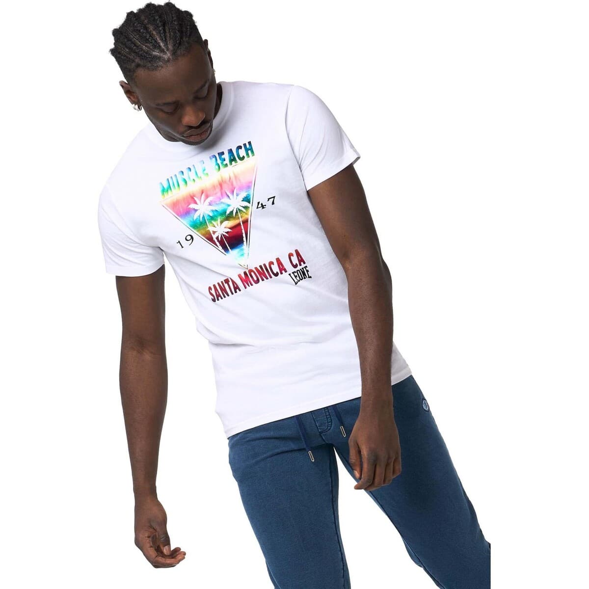 Men's T-Shirts Leone 1947 White