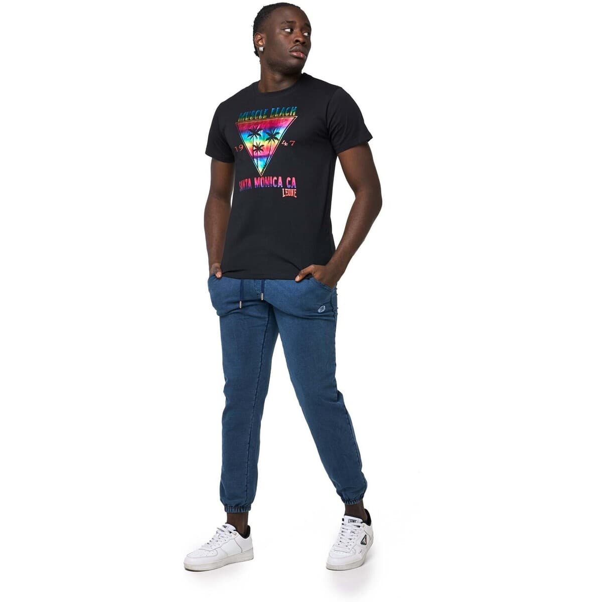 Men's T-Shirts Leone 1947 Black