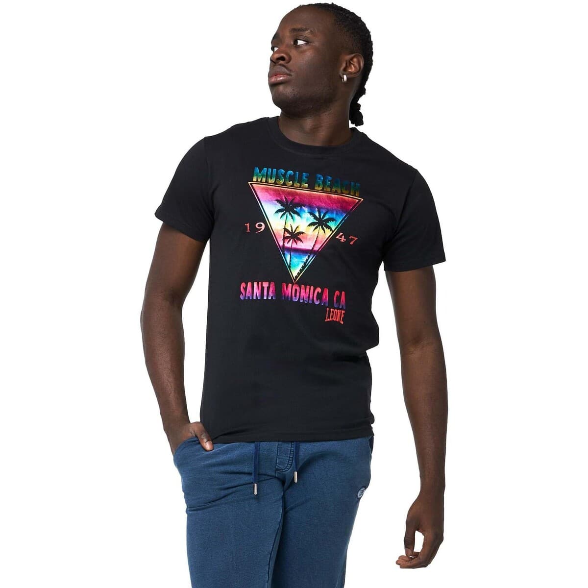 Men's T-Shirts Leone 1947 Black