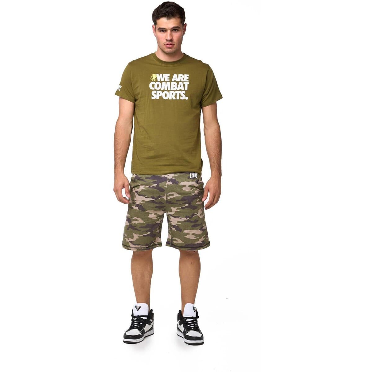 T-shirt με κοντά μανίκια Leone 1947 Man Wacs Sets T-Shirt + Bermuda