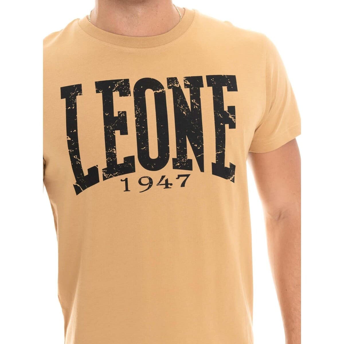 Men's T-Shirts Leone 1947 Brown