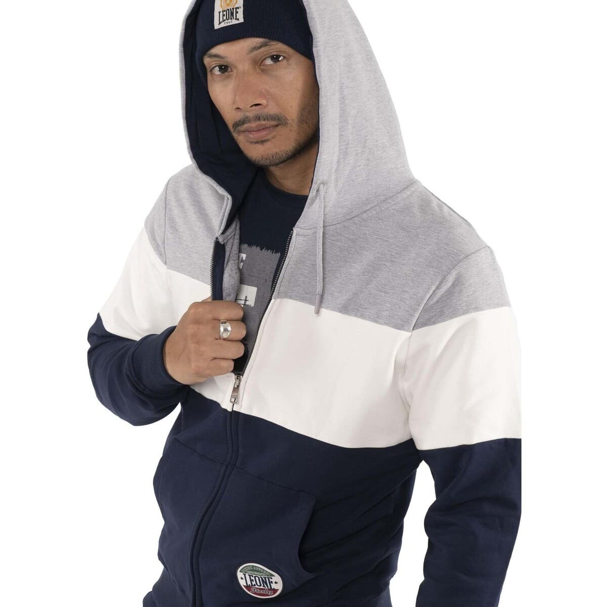 Men's Sweatshirts Leone 1947 Gray