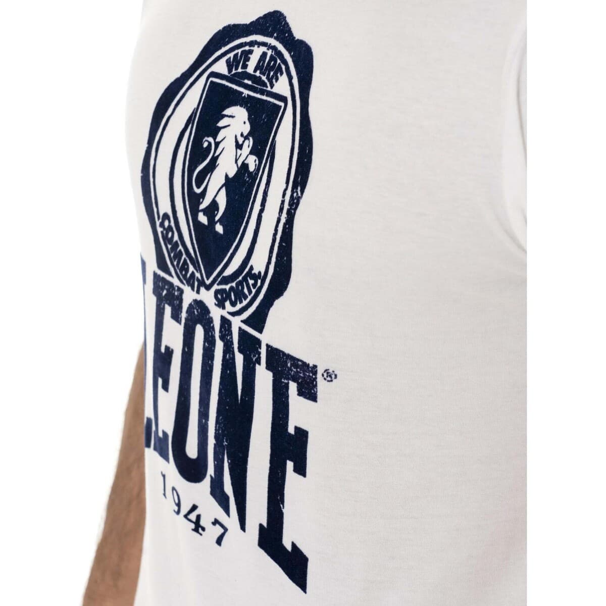 Men's T-Shirts Leone 1947 White