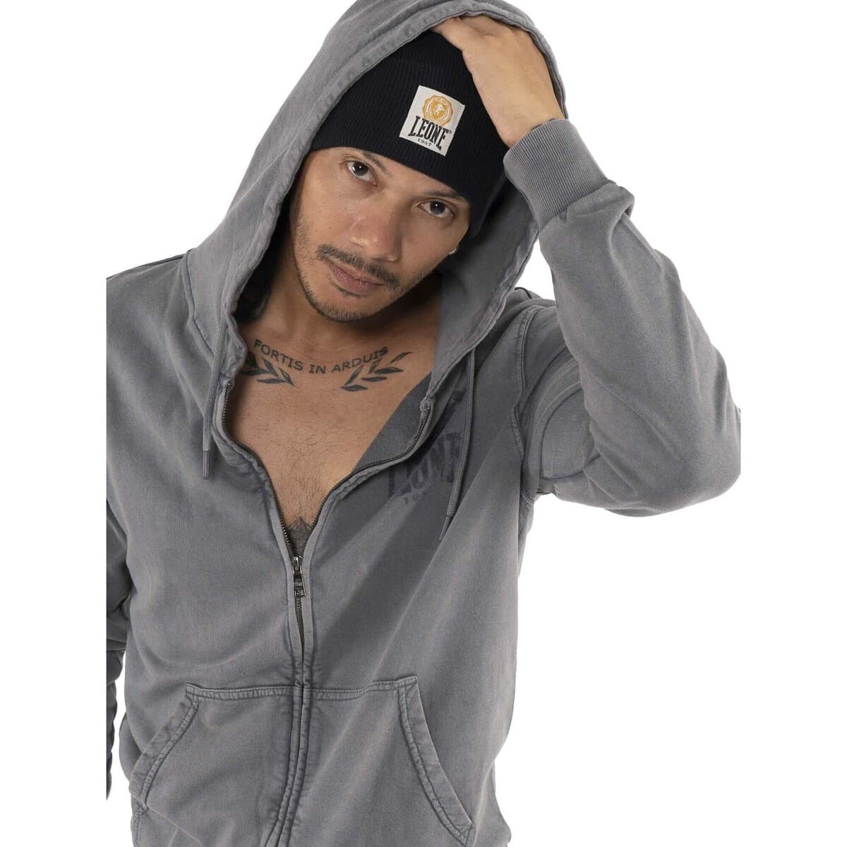 Men's Sweatshirts Leone 1947 Gray