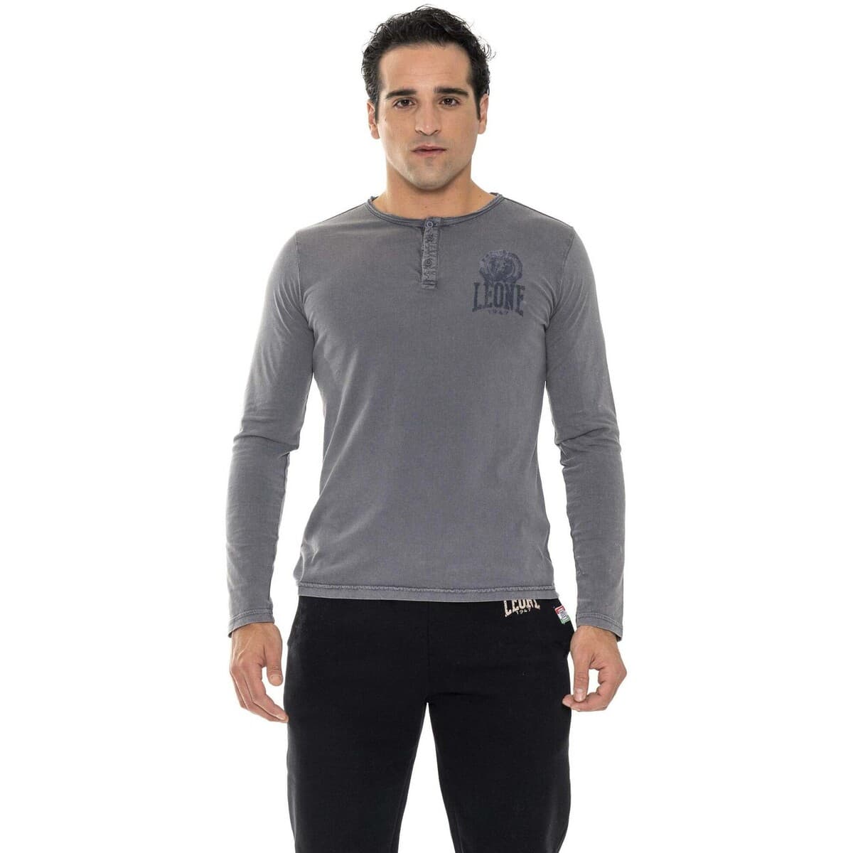 Μπλουζάκια με μακριά μανίκια Leone 1947 Man T-Shirt Long Sleeves Treatments