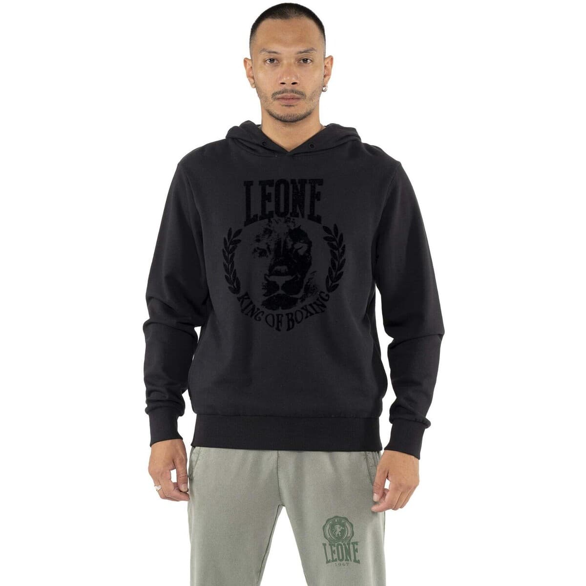 Men's Sweatshirts Leone 1947 Black