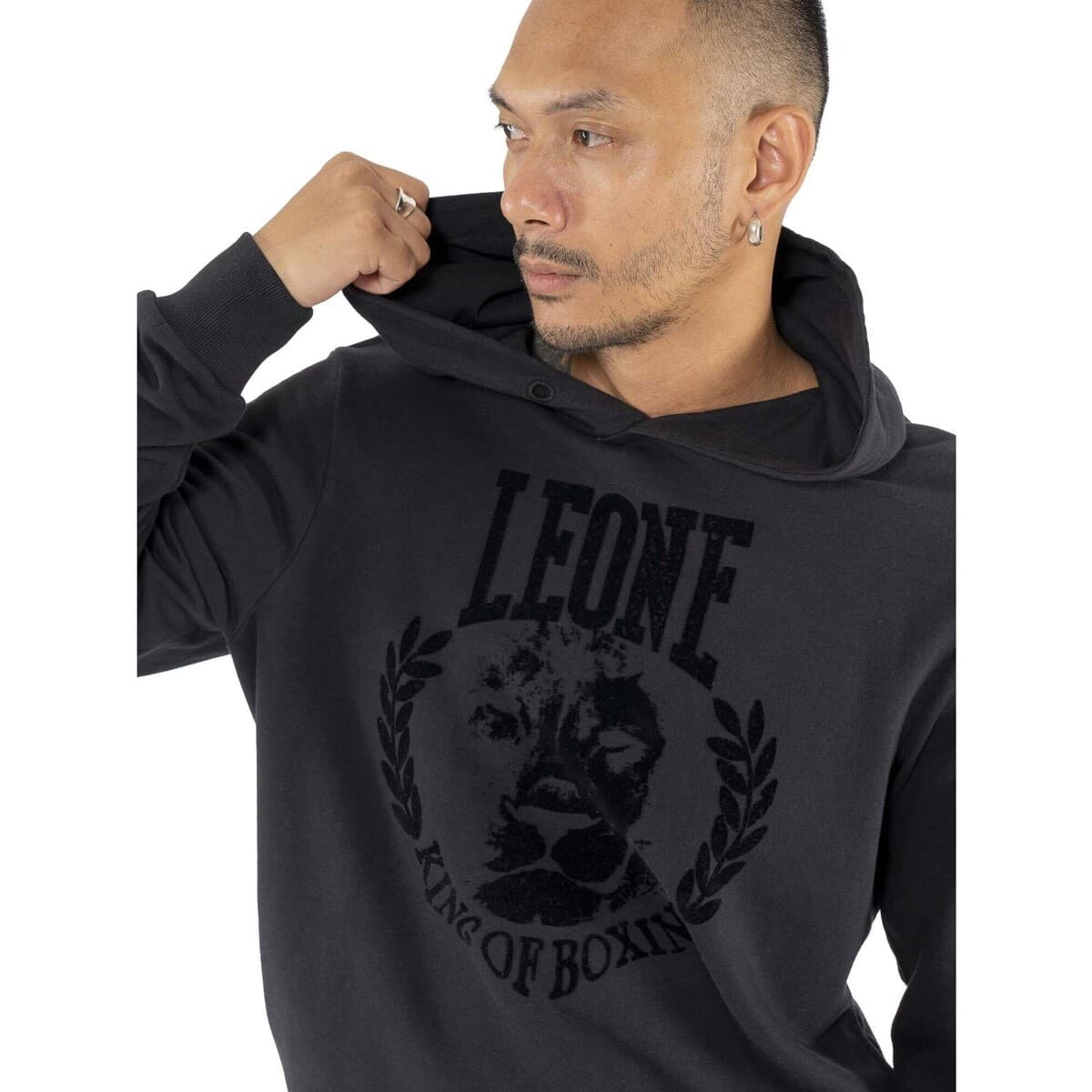 Men's Sweatshirts Leone 1947 Black
