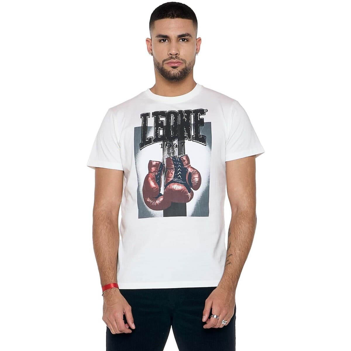 T-shirt με κοντά μανίκια Leone 1947 Man T-Shirt Short Sleeves Celebrated