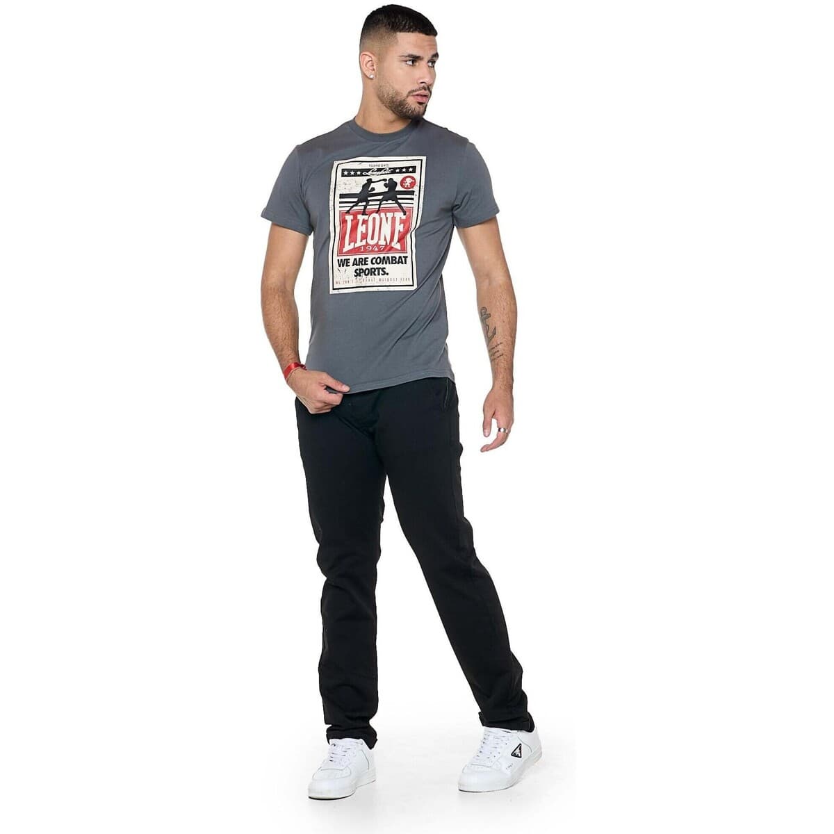 Men's T-Shirts Leone 1947 Gray