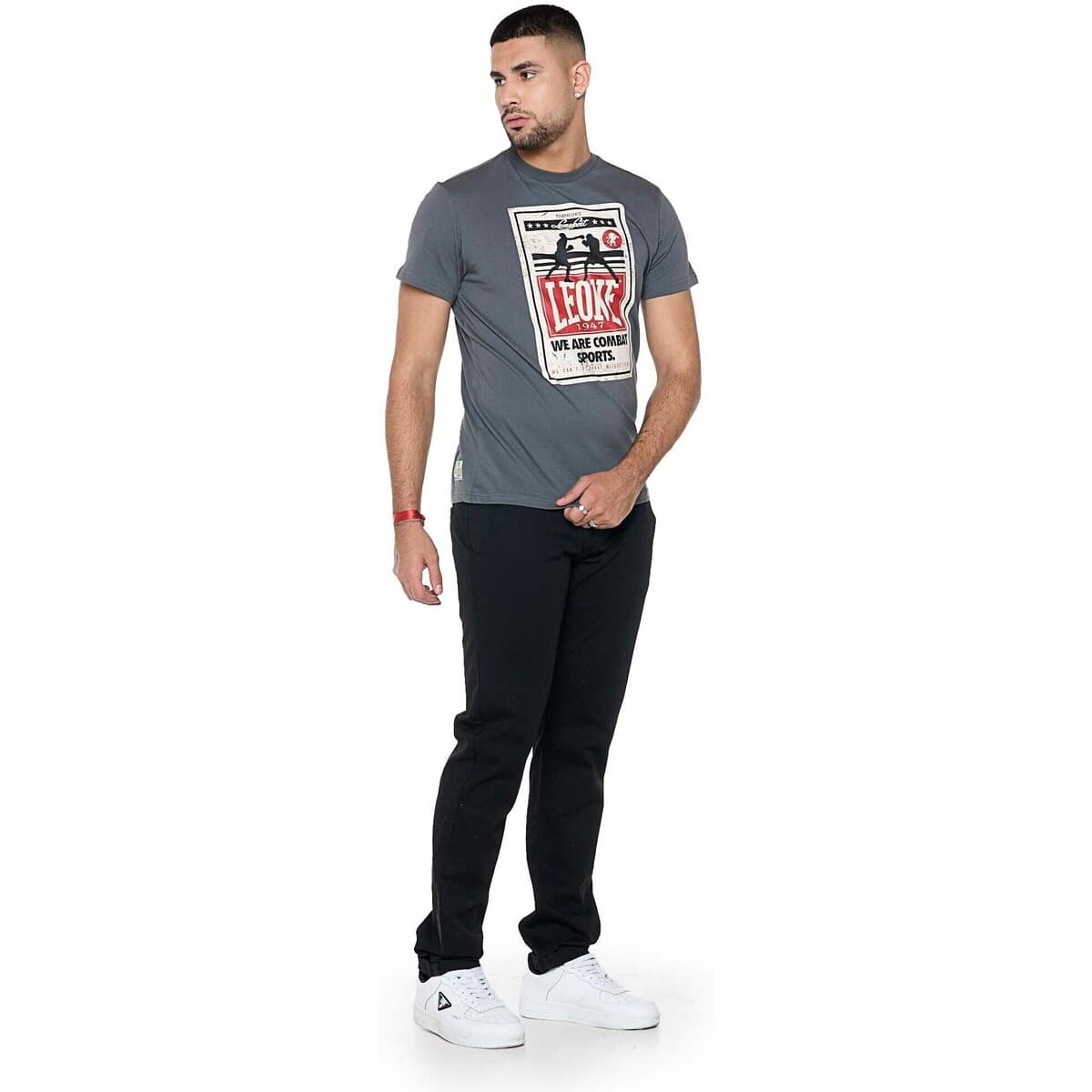 Men's T-Shirts Leone 1947 Gray