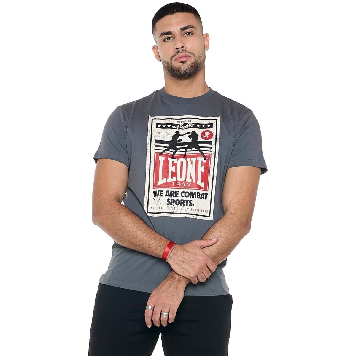 Men's T-Shirts Leone 1947 Gray