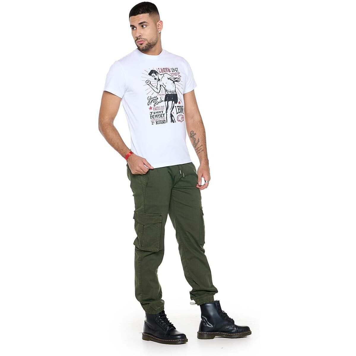 Men's T-Shirts Leone 1947 White