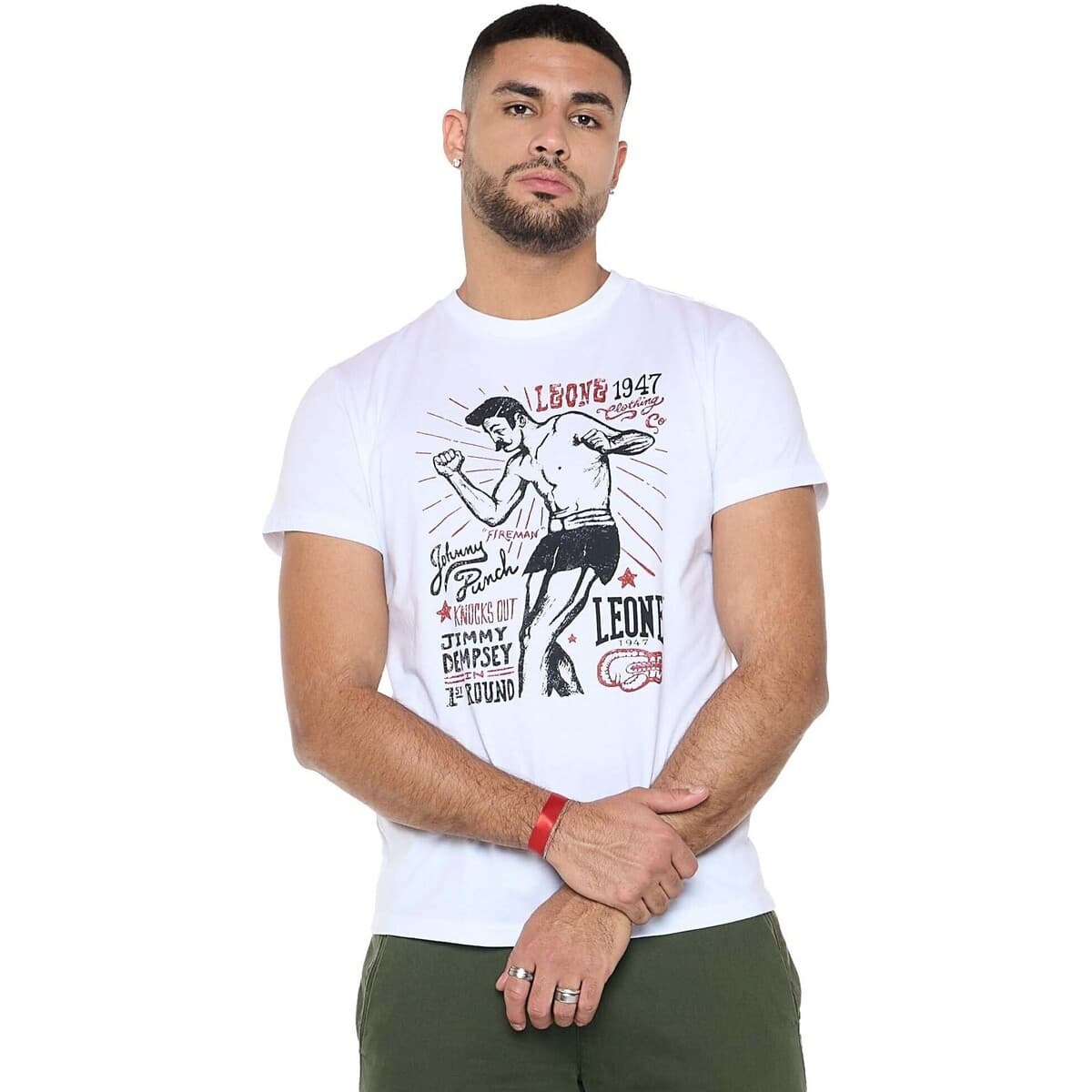 Men's T-Shirts Leone 1947 White