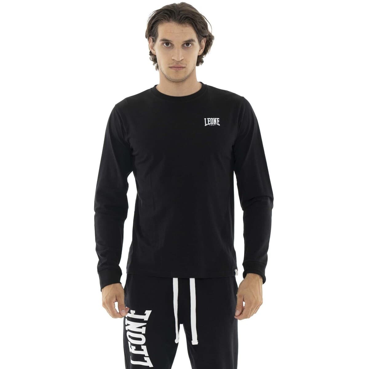 Μπλουζάκια με μακριά μανίκια Leone 1947 Man T-Shirt Long Sleeves Small Logo