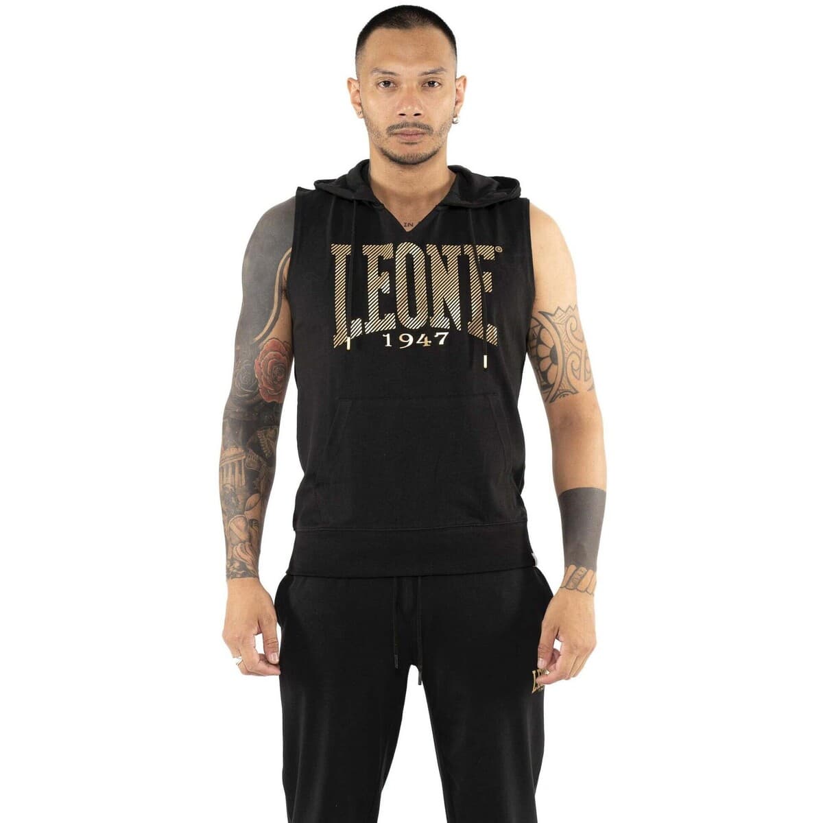 Men's Sweatshirts Leone 1947 Black
