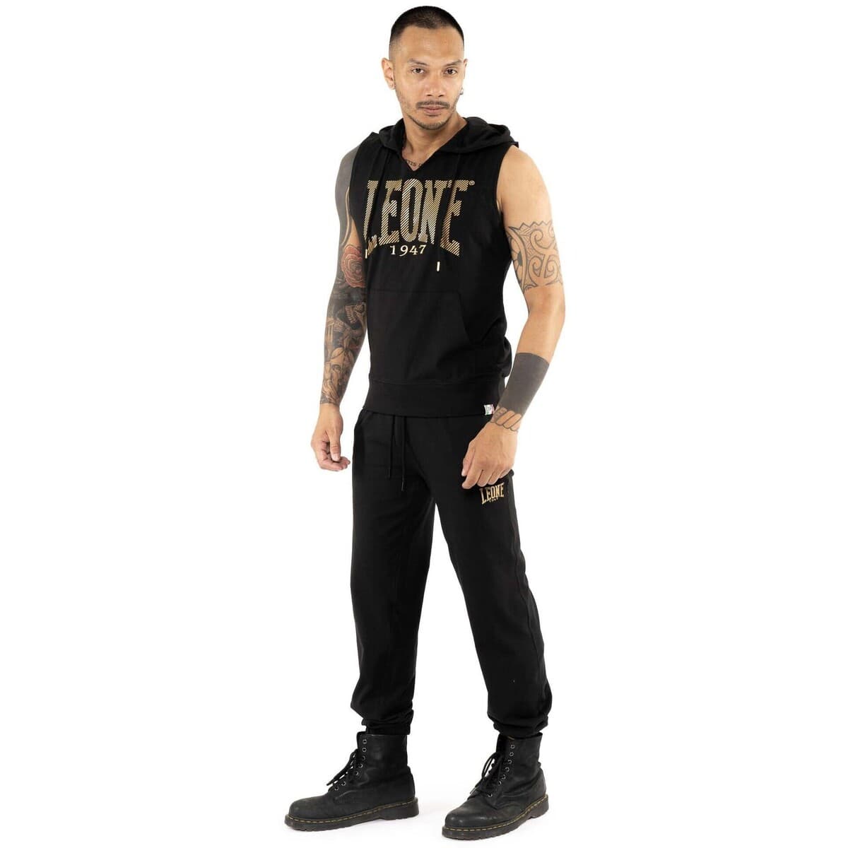 Men's Sweatshirts Leone 1947 Black