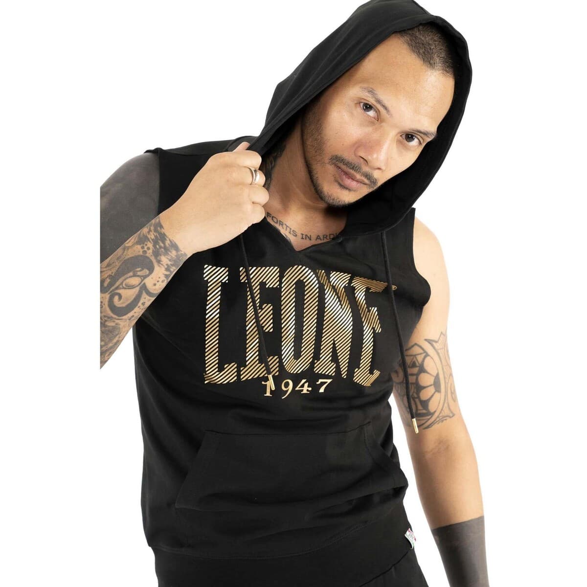 Men's Sweatshirts Leone 1947 Black