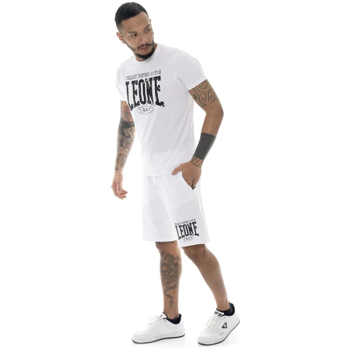 Men's Shorts Leone 1947 White