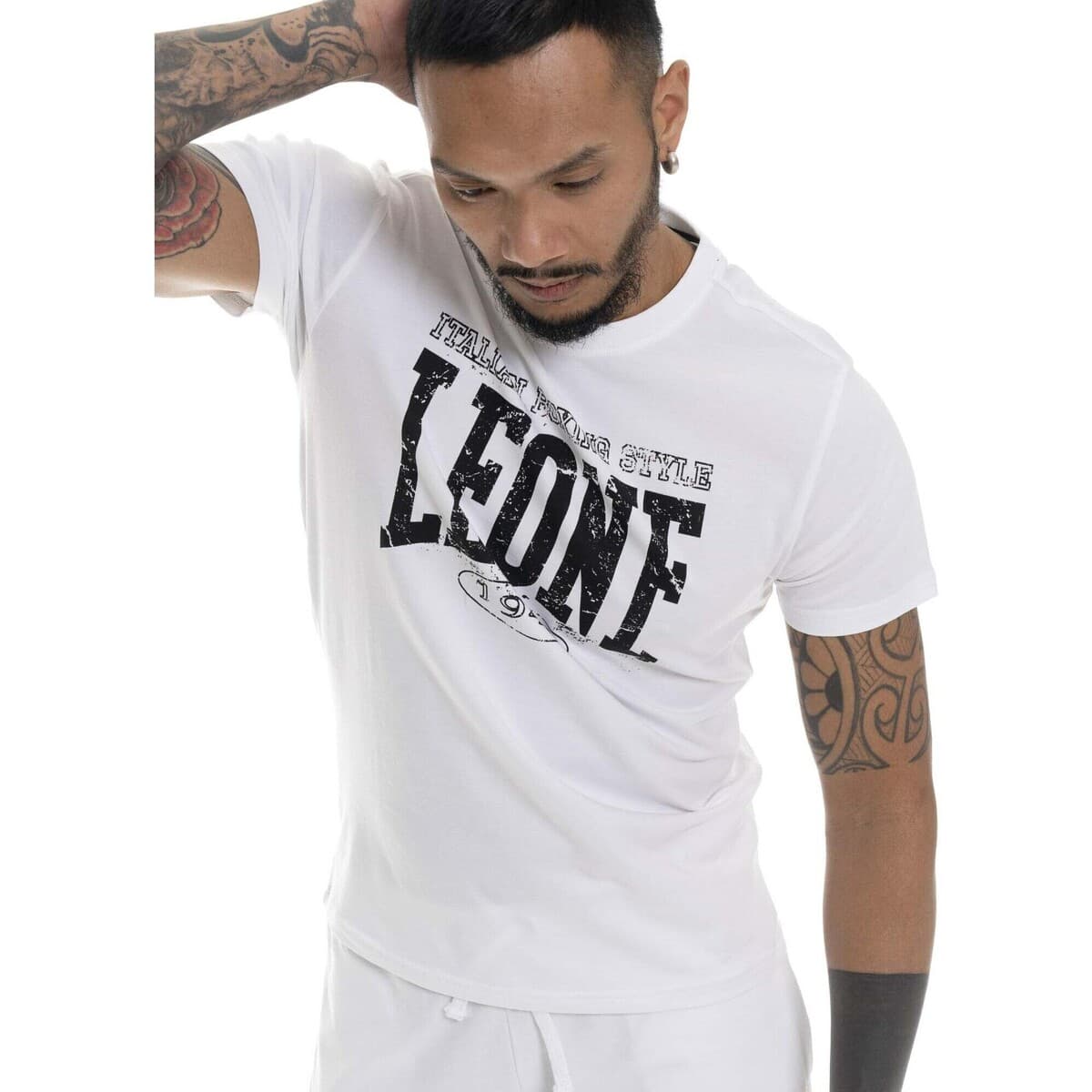 Men's T-Shirts Leone 1947 White