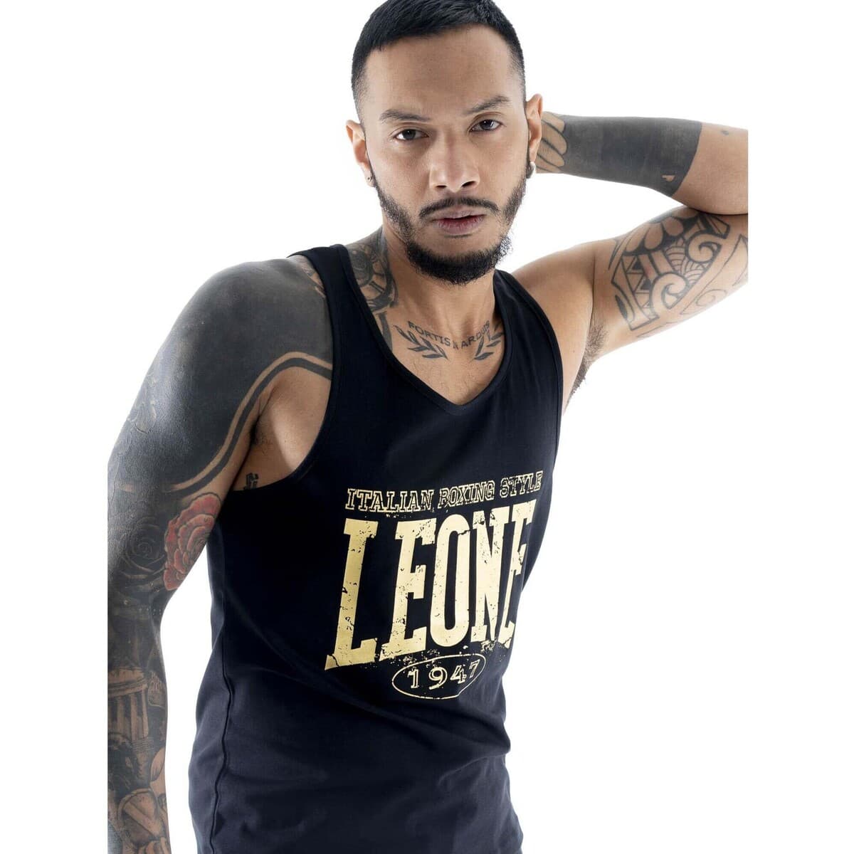 Men's T-Shirts Leone 1947 Black