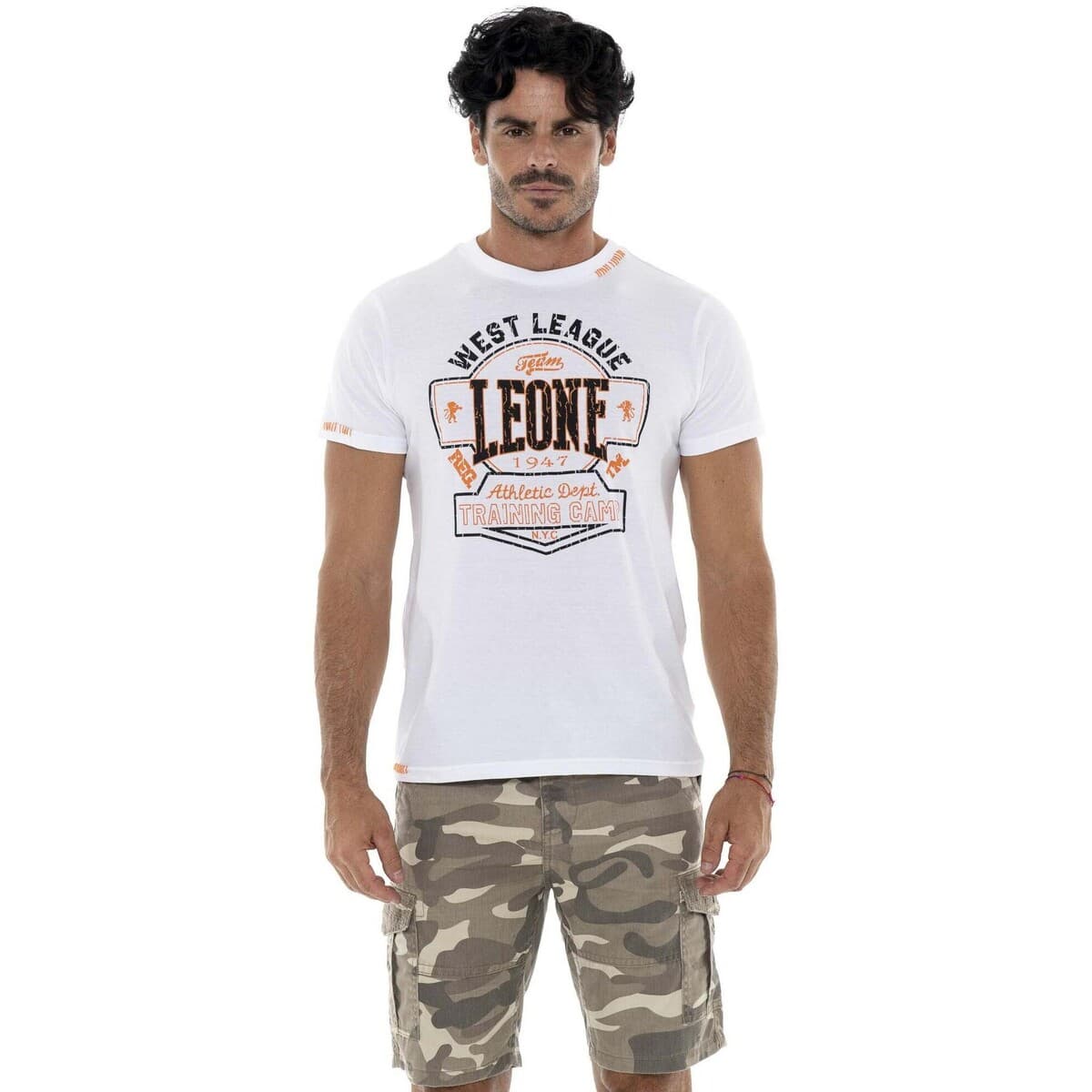 T-shirt με κοντά μανίκια Leone 1947 Man T-Shirt Short Sleeves Military 1947