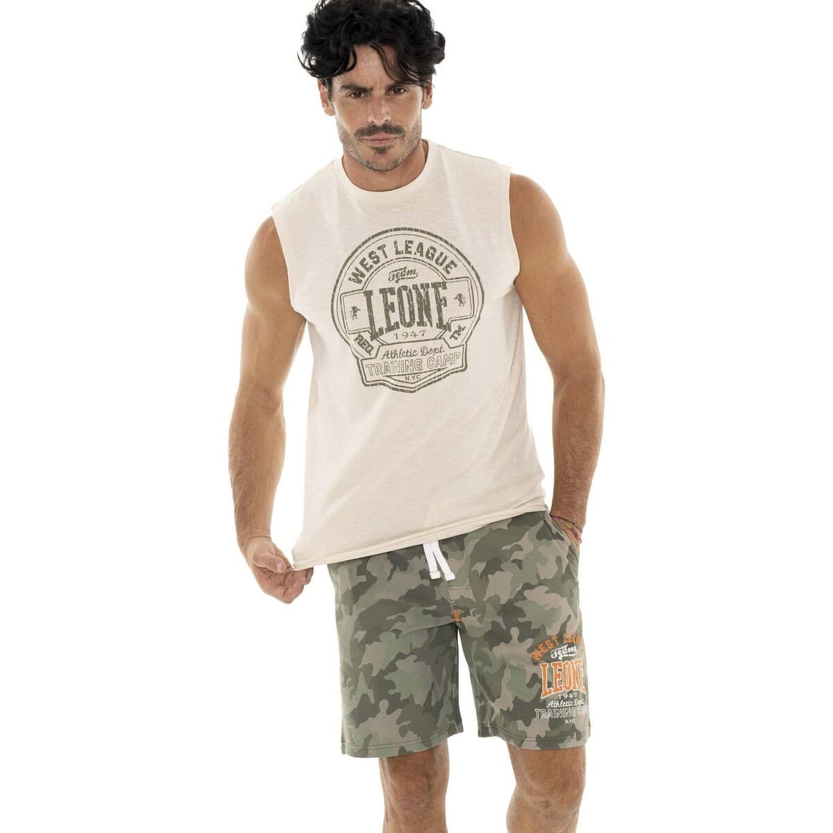 Men's T-Shirts Leone 1947 Yellow