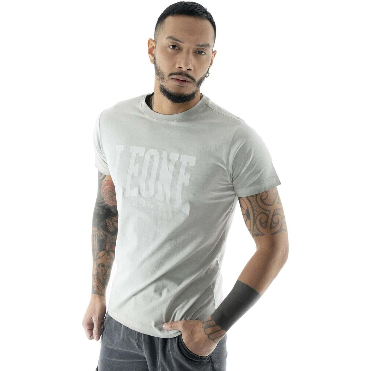 Men's T-Shirts Leone 1947 Gray
